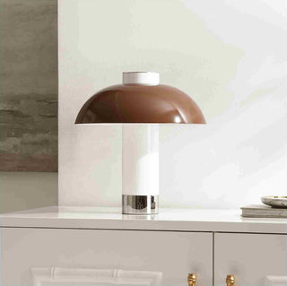 Safavieh Nora TBL4556A Coffee / White Lamp Room Scene Off Feature