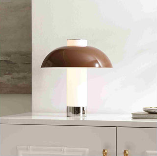 Safavieh Nora TBL4556A Coffee / White Lamp Room Scene On Feature
