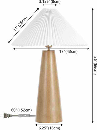 Safavieh Freya TBL4557A Natural Lamp main image