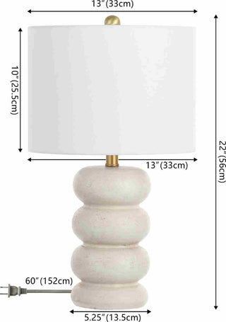 Safavieh Coco TBL4561A Cream Lamp main image