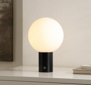 Safavieh Moxy TBL4565A Black Lamp Room Scene On Feature
