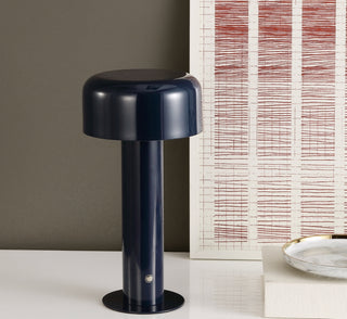 Safavieh Bonny TBL4568A Dark Blue Lamp Room Scene Off Feature