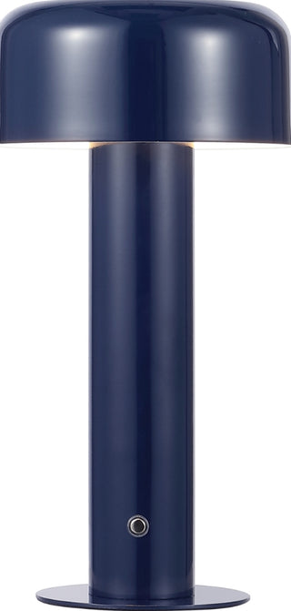 Safavieh Bonny TBL4568A Dark Blue Lamp Main On