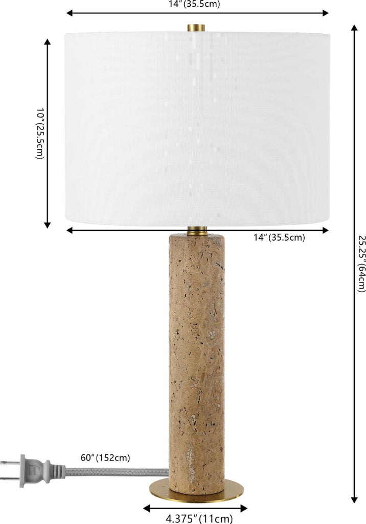 Safavieh Dara TBL4570A Beige Lamp main image