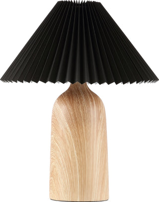 Safavieh Fabi TBL4575A Black / Natural Lamp Main Off