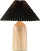 Safavieh Fabi TBL4575A Black / Natural Lamp Main On