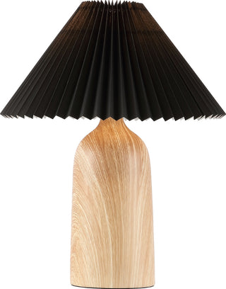 Safavieh Fabi TBL4575A Black / Natural Lamp Main On