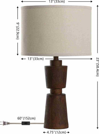 Safavieh Nici TBL4581A Brown Lamp main image