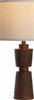 Safavieh Nici TBL4581A Brown Lamp Main On