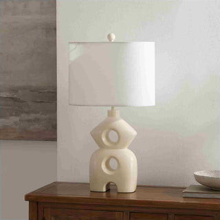Safavieh Era TBL4583A Creme Lamp Room Scene Off Feature