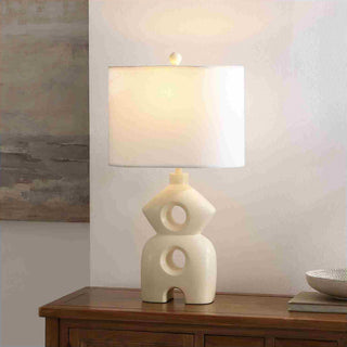 Safavieh Era TBL4583A Creme Lamp Room Scene On Feature