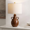 Safavieh Shiloh TBL4585A Antique Brown Lamp Room Scene On Feature