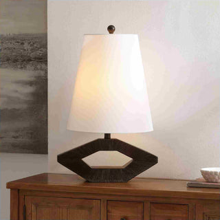 Safavieh Praia TBL4588A Black Lamp Room Scene On Feature