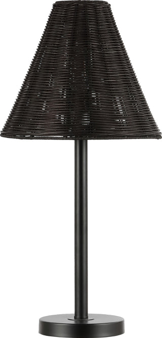 Safavieh Ricki TBL4589A Black Lamp Main Off
