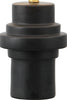 Safavieh Doni TBL4593A Black / Brass Lamp Main On