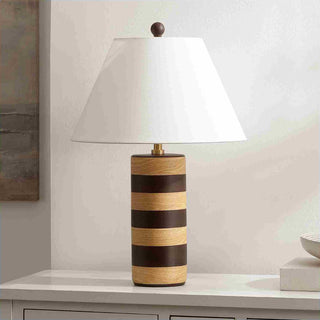Safavieh Shea TBL4603A Light Brown / Dark Lamp Room Scene Off Feature