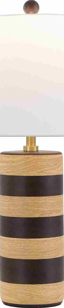 Safavieh Shea TBL4603A Light Brown / Dark Lamp Main On