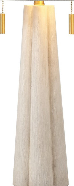 Safavieh Irena TBL4604A White Washed / Gold Lamp Main On