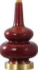 Safavieh Evie TBL4610A Cranberry Lamp Main On