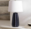 Safavieh Jude TBL4613A Navy Lamp Room Scene Off Feature