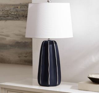 Safavieh Jude TBL4613A Navy Lamp Room Scene Off Feature