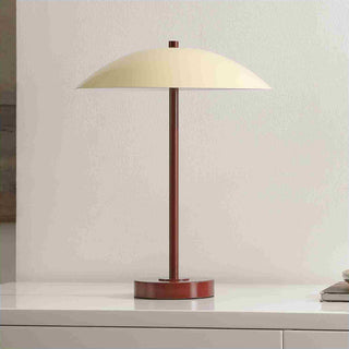 Safavieh Stassi TBL4615A Red / Cream Lamp Room Scene Off Feature
