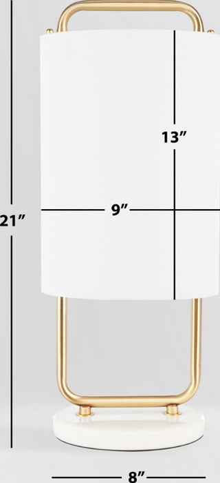 Safavieh Giulia TBL7023A Gold / White Lamp main image