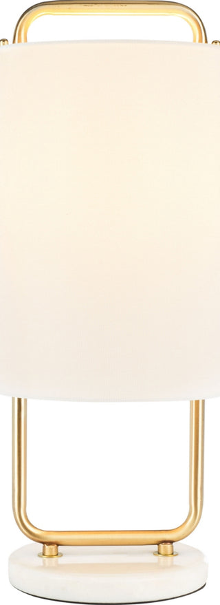 Safavieh Giulia TBL7023A Gold / White Lamp Main On
