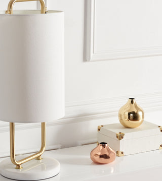 Safavieh Giulia TBL7023A Gold / White Lamp Room Scene Off Feature