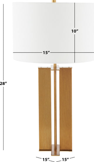 Safavieh Vanya TBL7024A Gold Lamp main image