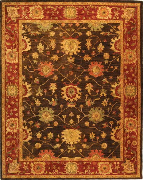 Safavieh Taj Mahal TJM108 Olive/Burgundy Area Rug