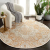 Safavieh Trace TRC304D Gold / Ivory Area Rug Room Scene