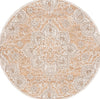 Safavieh Trace TRC304D Gold / Ivory Area Rug Round