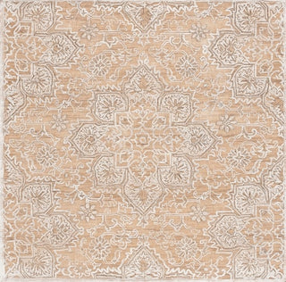 Safavieh Trace TRC304D Gold / Ivory Area Rug Square