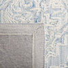 Safavieh Trace TRC304K Light Blue / Ivory Area Rug Backing