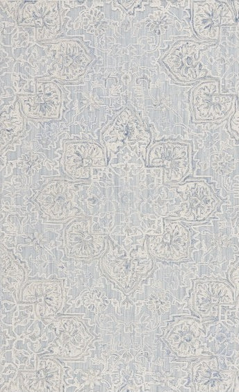 Safavieh Trace TRC304K Light Blue / Ivory Area Rug main image