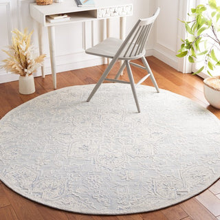 Safavieh Trace TRC304K Light Blue / Ivory Area Rug Room Scene