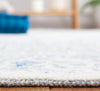 Safavieh Trace TRC304M Blue / Ivory Area Rug Detail