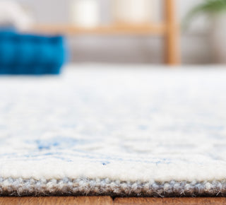 Safavieh Trace TRC304M Blue / Ivory Area Rug Detail