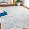 Safavieh Trace TRC304M Blue / Ivory Area Rug Room Scene Feature