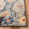 Safavieh Trace TRC515F Grey / Blue Area Rug Detail