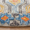 Safavieh Trace TRC515F Grey / Blue Area Rug Detail
