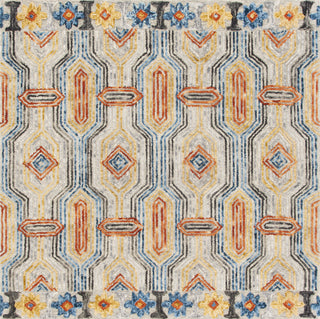 Safavieh Trace TRC515F Grey / Blue Area Rug Square