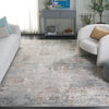 Safavieh Treasure TRE450F Grey / Blue Area Rug Room Scene Feature