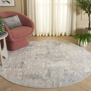 Safavieh Treasure TRE450W Sage / Blue Area Rug Room Scene Feature