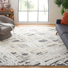 Safavieh Tribeca TRI110F Grey / Ivory Area Rug Room Scene Feature