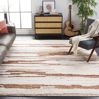 Safavieh Tribeca TRI113A Ivory / Beige Area Rug Room Scene Feature