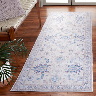 Safavieh Tucson TSN100 Ivory / Blue Machine Washable Area Rug