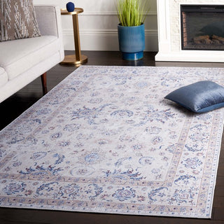 Safavieh Tucson TSN100 Ivory / Blue Machine Washable Area Rug