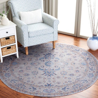 Safavieh Tucson TSN100 Ivory / Blue Machine Washable Area Rug